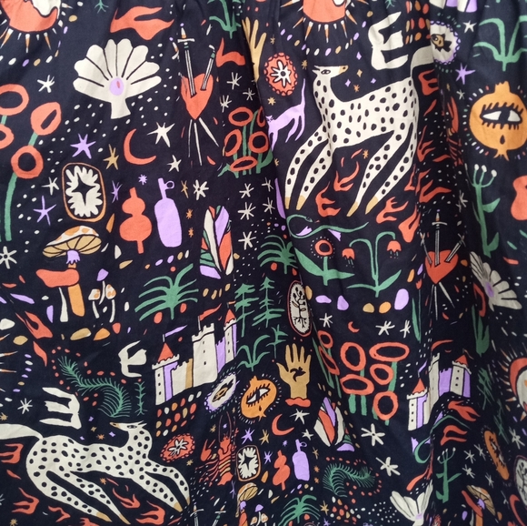 Nooworks Tarot Garden Dress Plus Size 3X - Picture 4 of 8